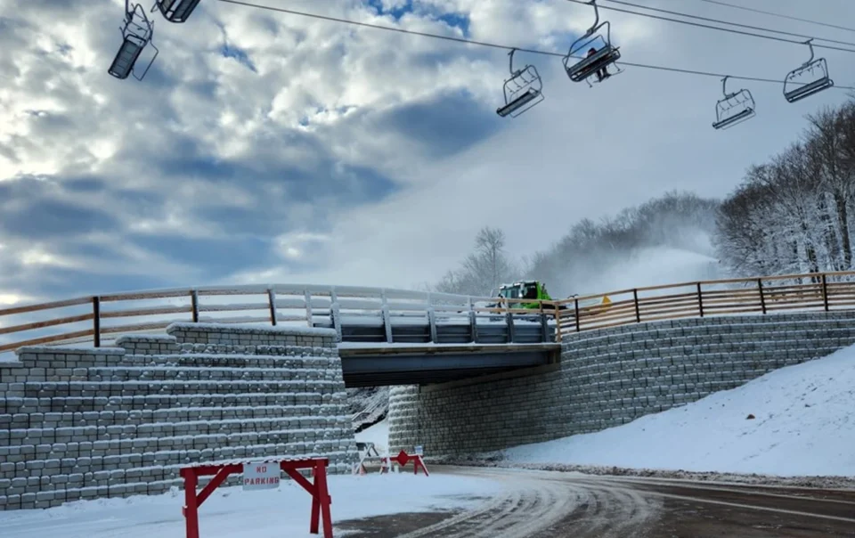 ORDA Bellayre Mountain Ski Bridge